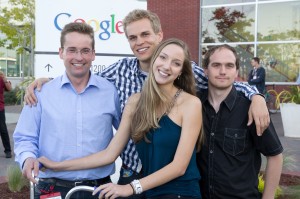 The SciPlore team at Google HQ in Mountain View, CA