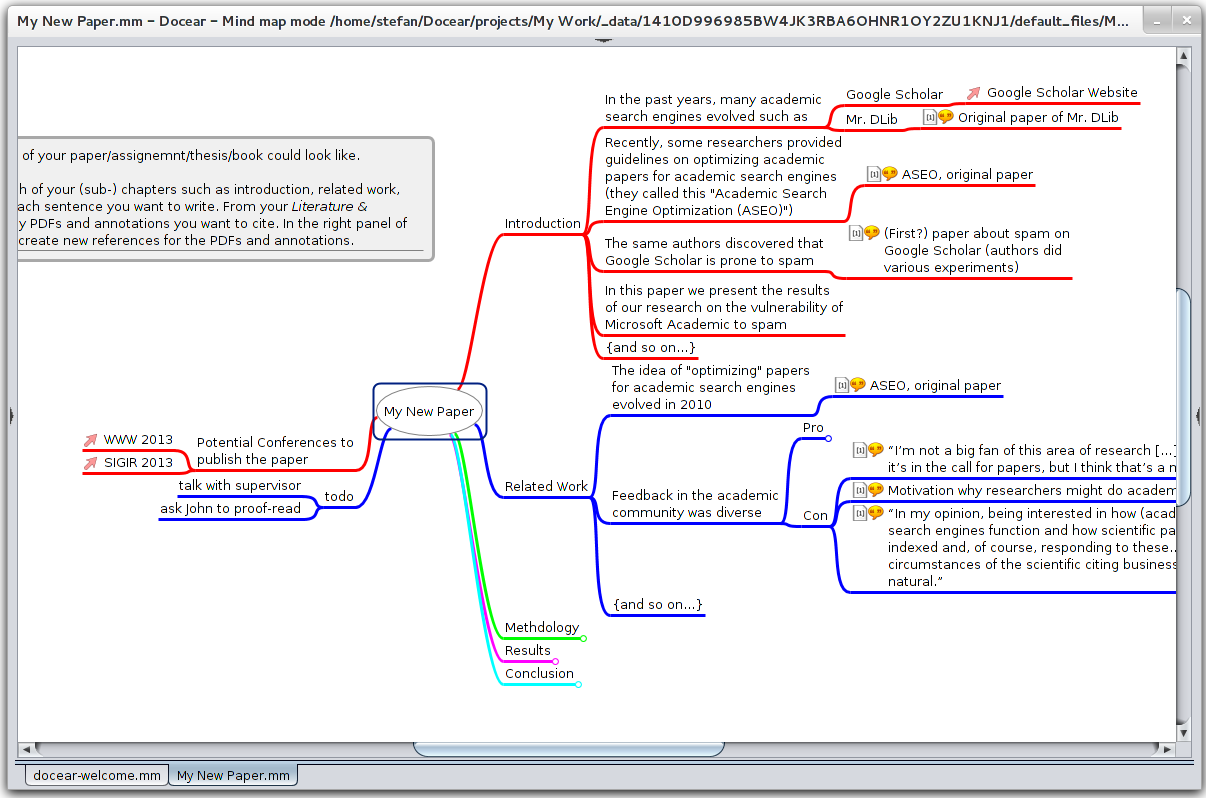 docear pdf software