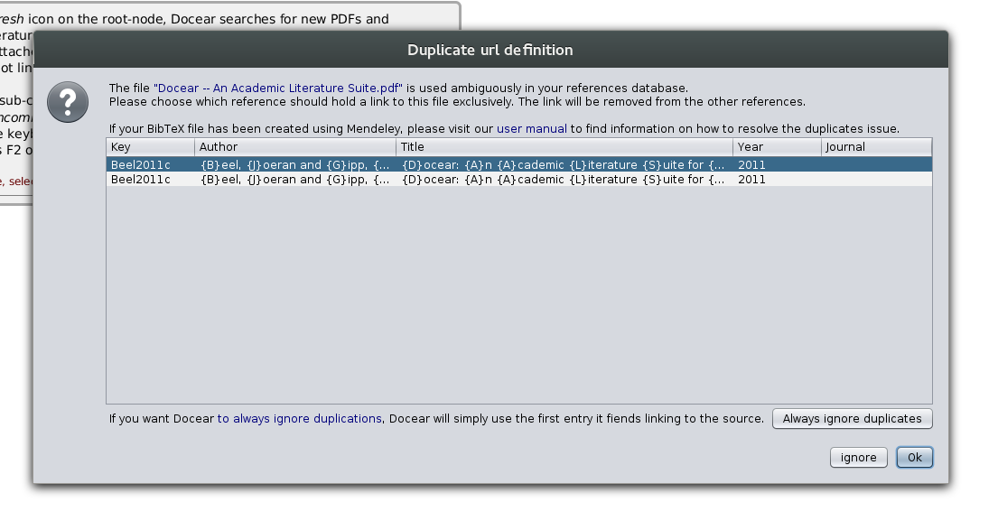 docear 1.2 zotero